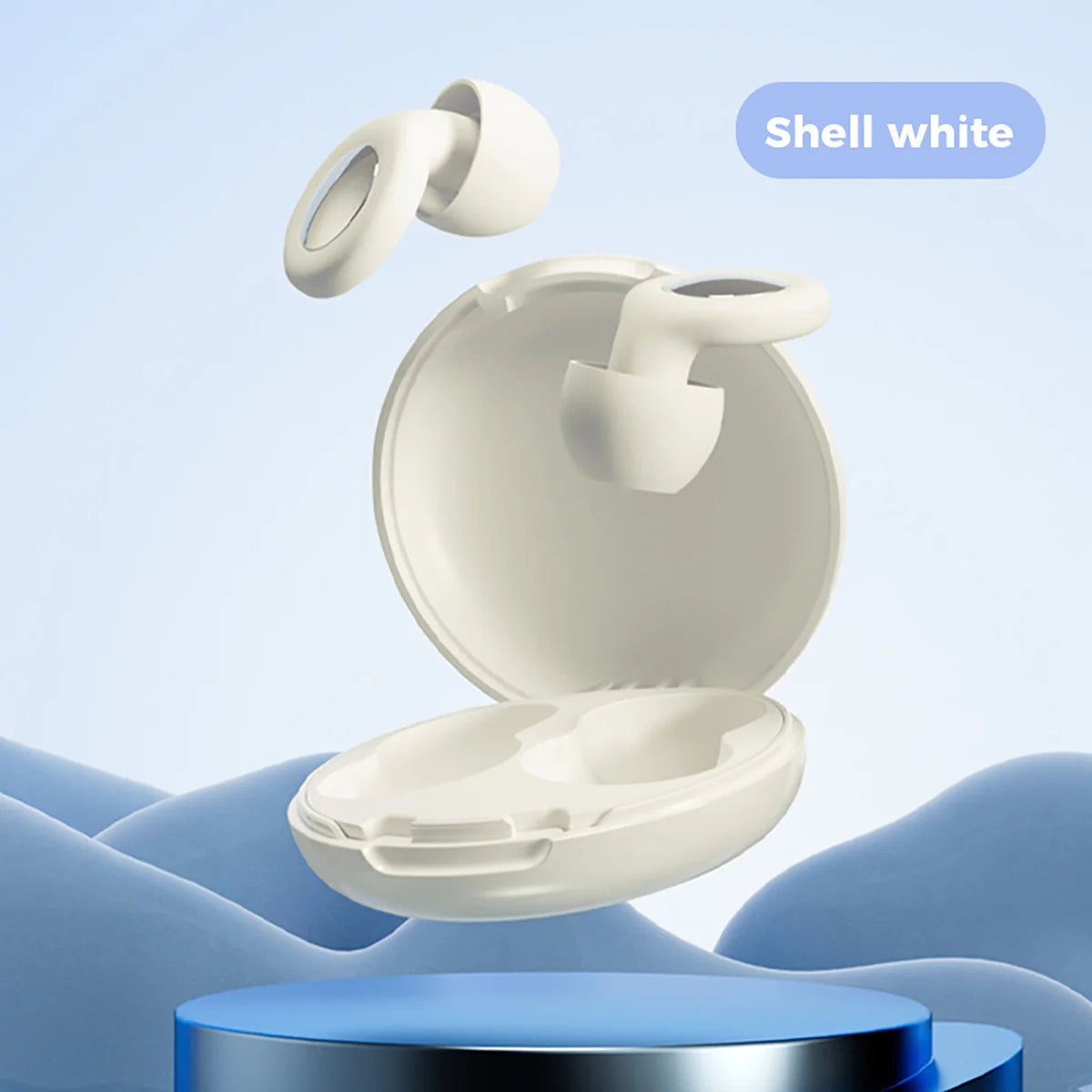 Ultra Soft Reusable Silicone Earplugs for Sleep