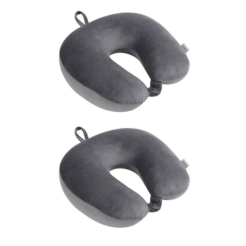 Car Neck Pillow with Foam Particles for Travel