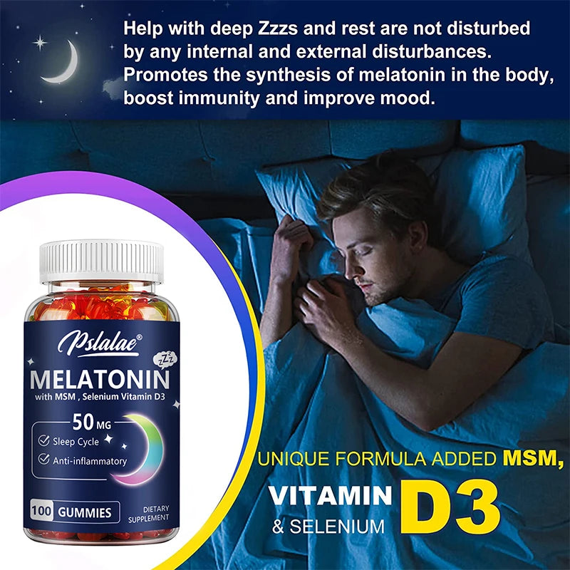 Melatonin Gummies 50mg – Sleep Aid