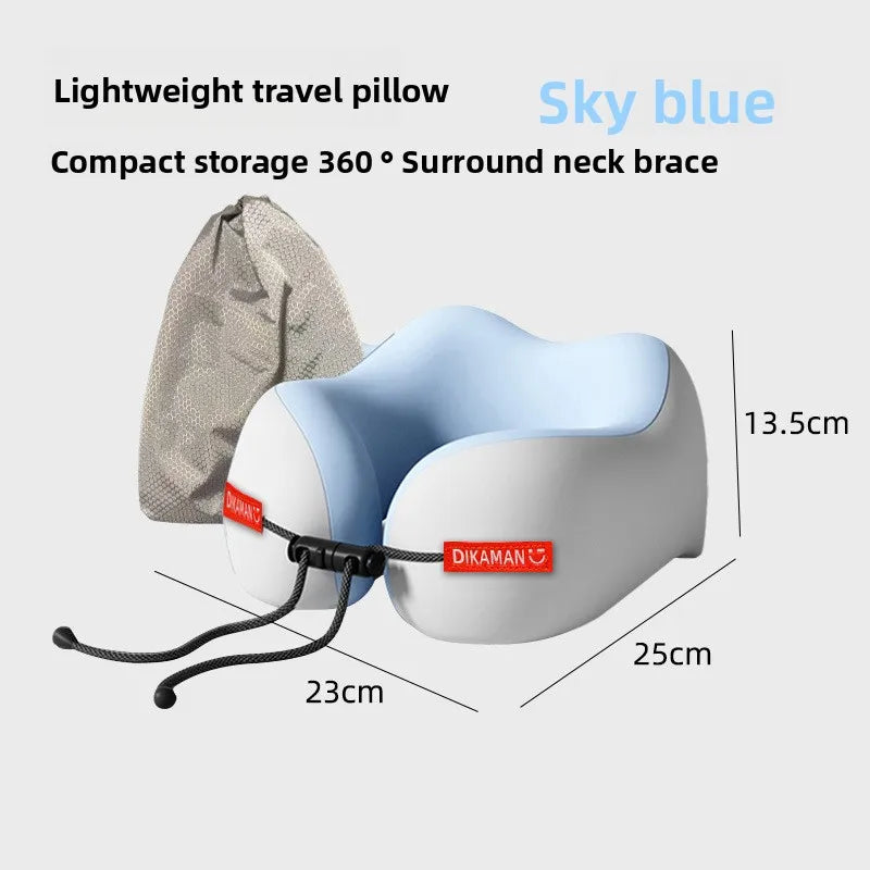 Portable Memory Foam U-Shaped Travel Pillow