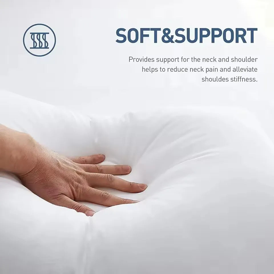 Double Top Orthopedic Hotel Pillow 48x74cm