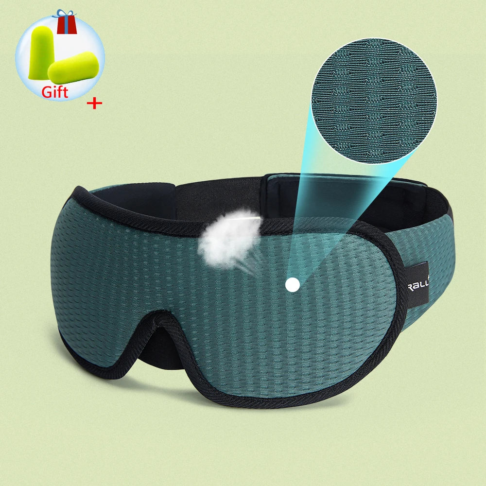 3D Sleep Mask – 100% Blackout Eye Cover