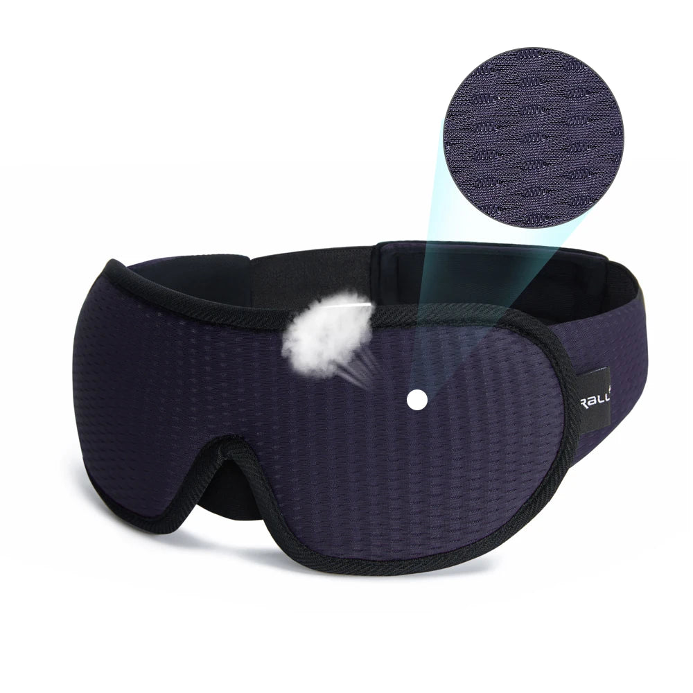 3D Sleep Mask – Light Blocking Eye Cover