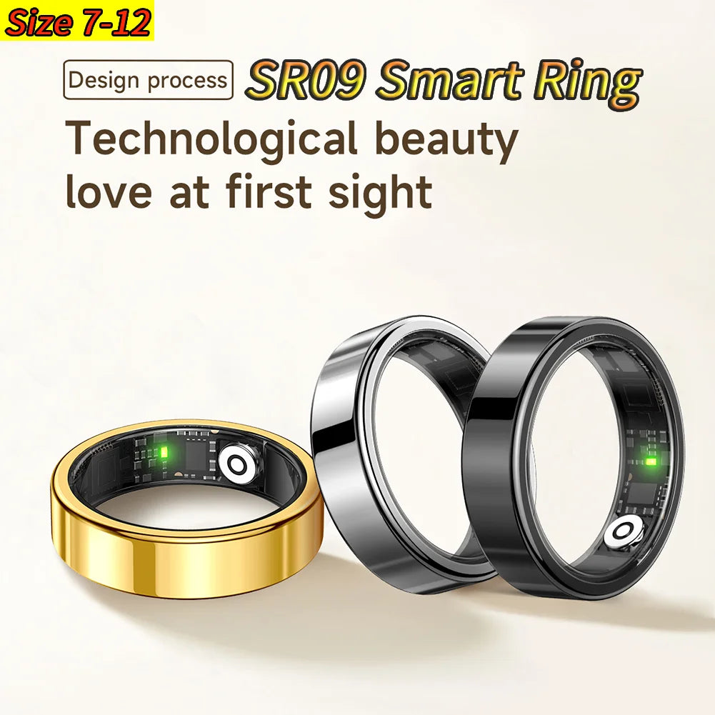 SR09 Smart Ring Health & Fitness Tracker