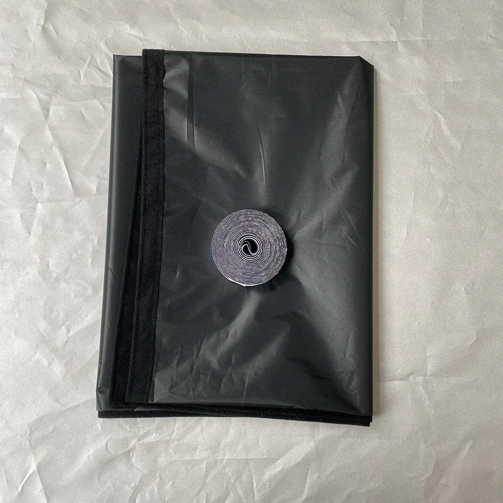 Custom No-Drill 100% Blackout Curtain