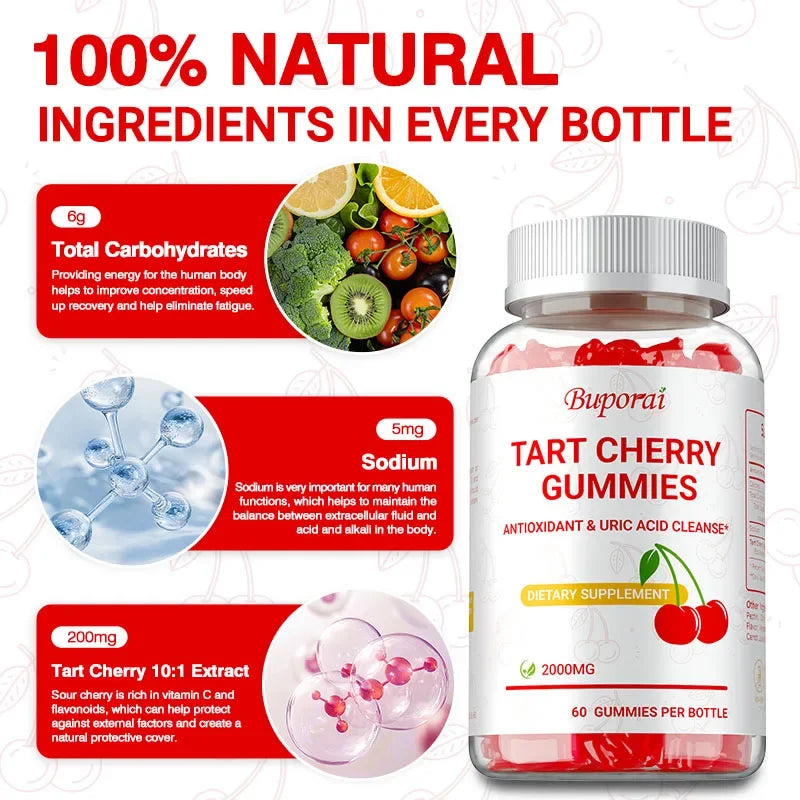 Tart Cherry Gummies for Joint Health