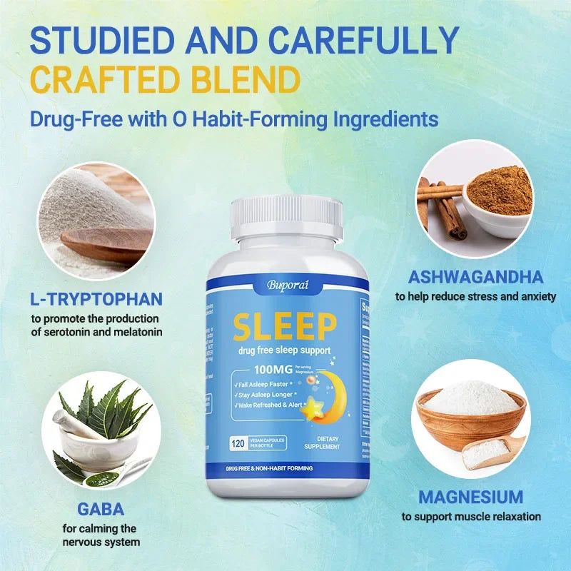 Natural Deep Sleep Supplement