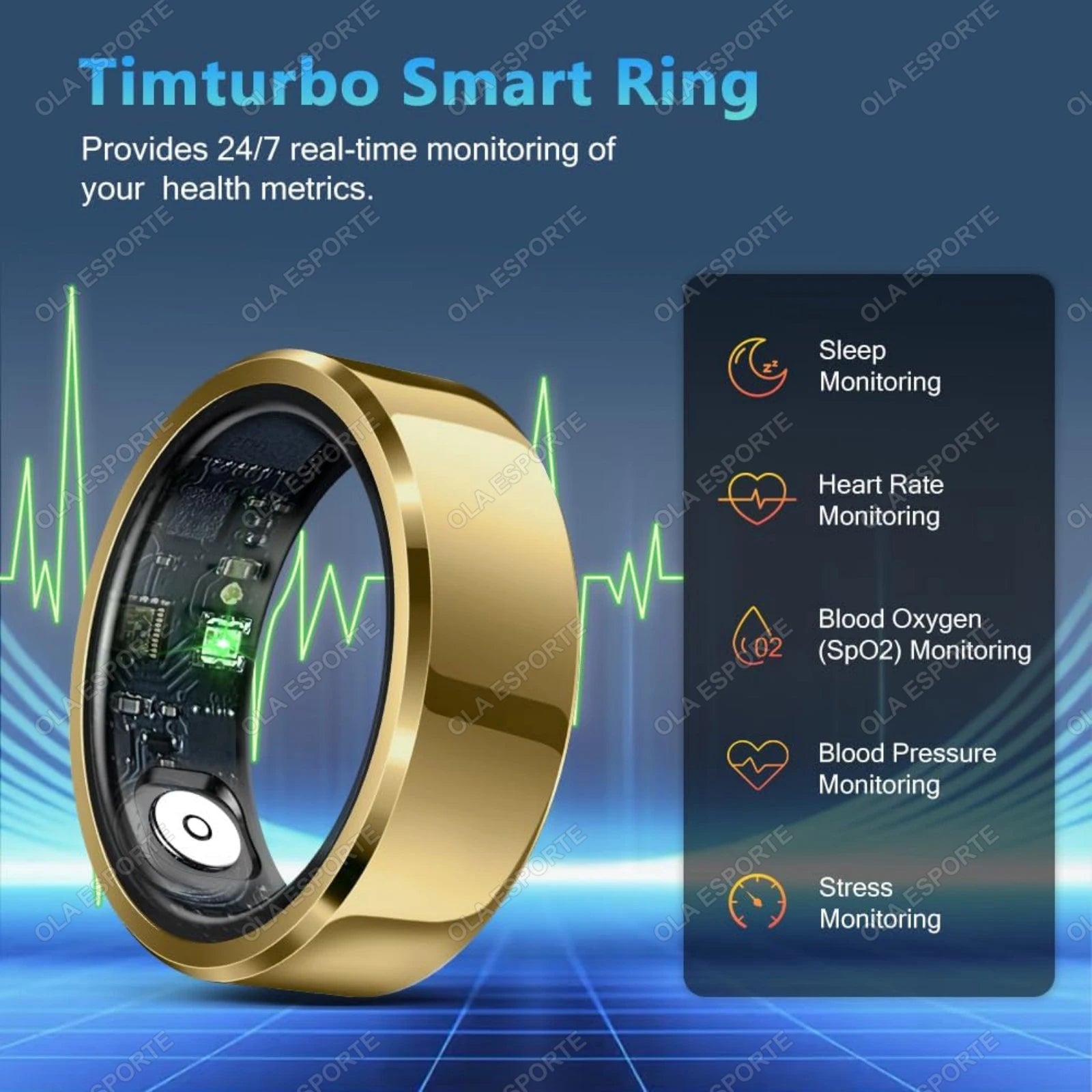 2025 Smart Ring Health & Sports Tracker