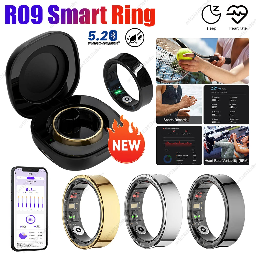R09 Smart Ring for Health Monitoring