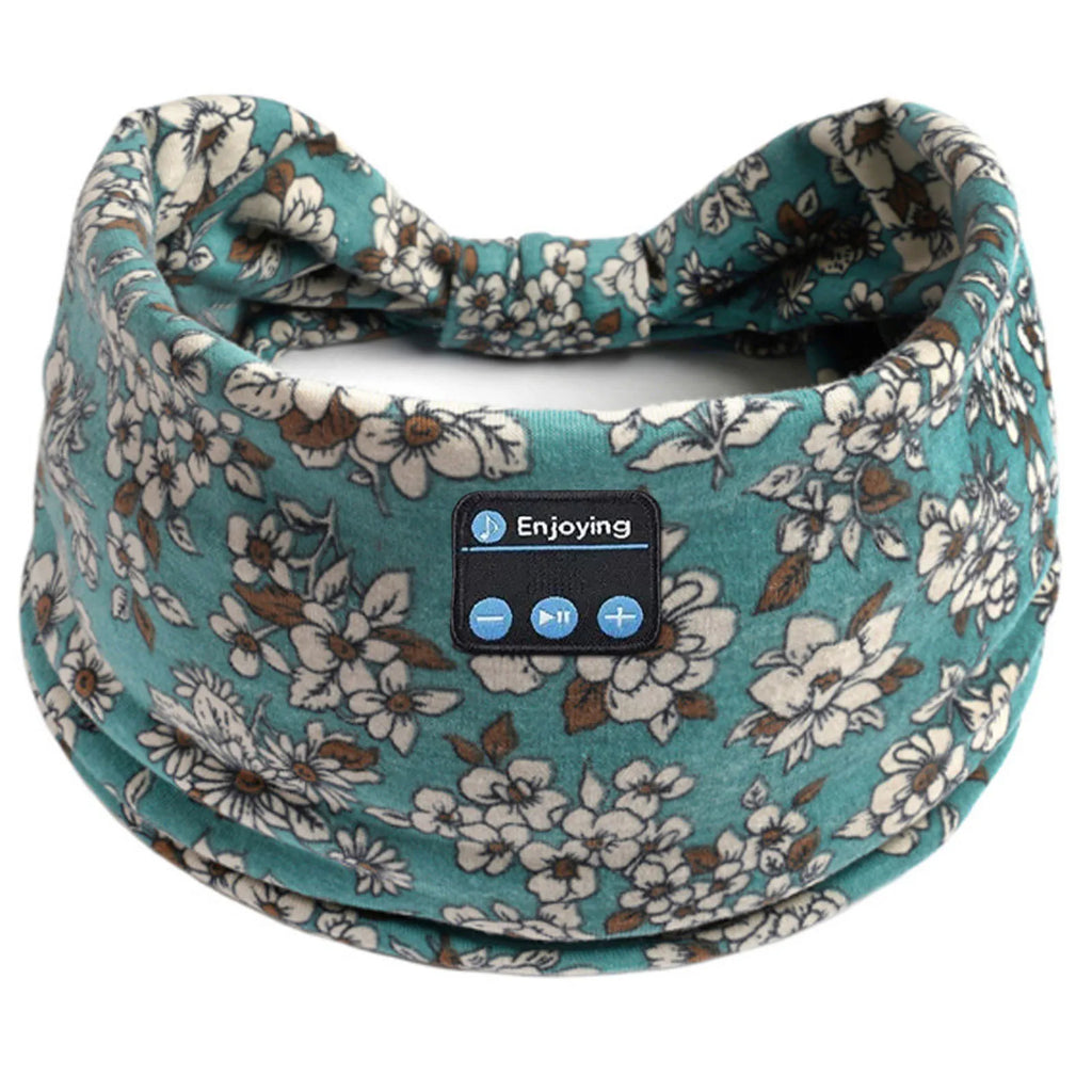 Wireless Leopard Sleep Headband Headphones