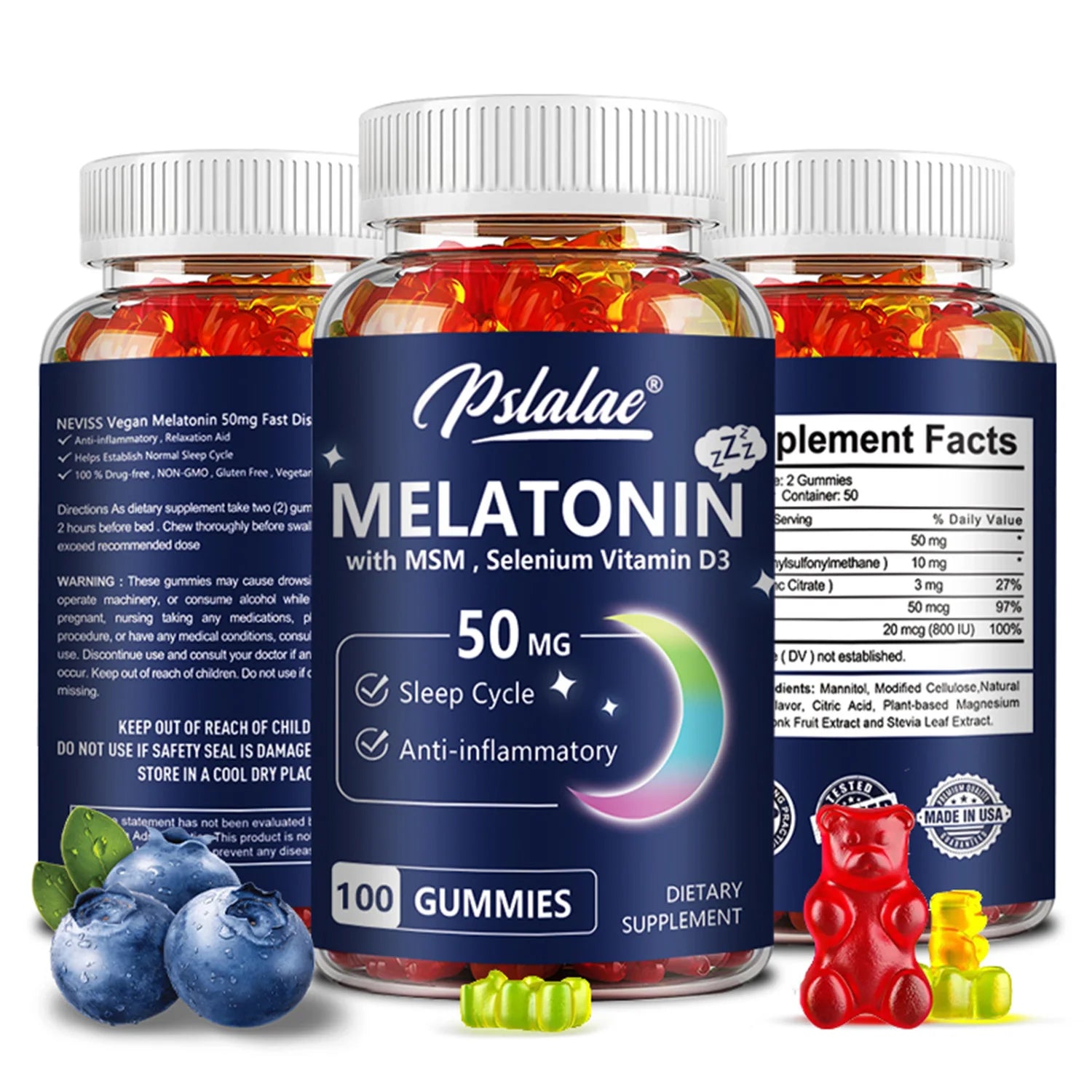 Melatonin Sleep Support Gummies