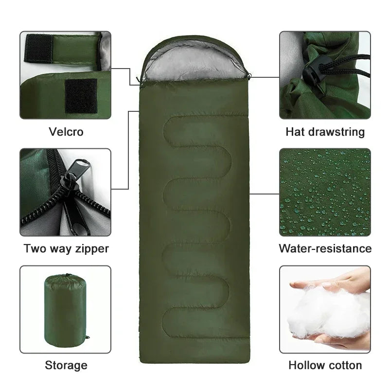 Ultralight 4-Season Camping Sleeping Bag