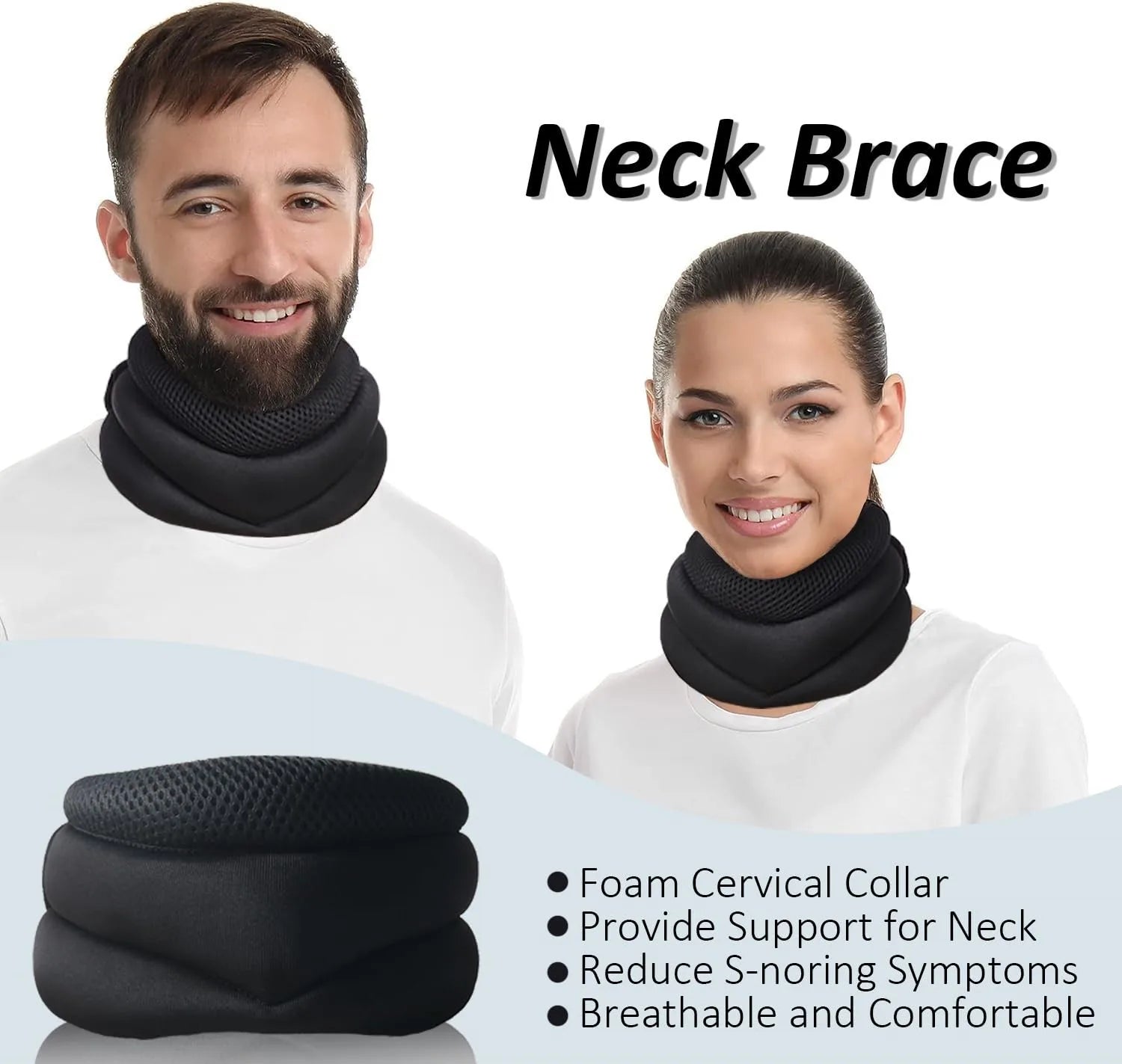 Adjustable Cervical Neck Brace for Posture