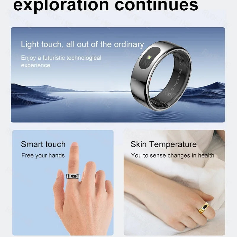 Qring R08 Smart Ring Health Tracker 2025