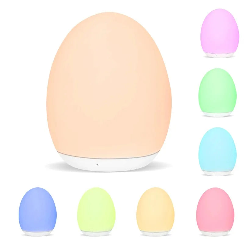 7-Color RGB Touch Bedside Lamp