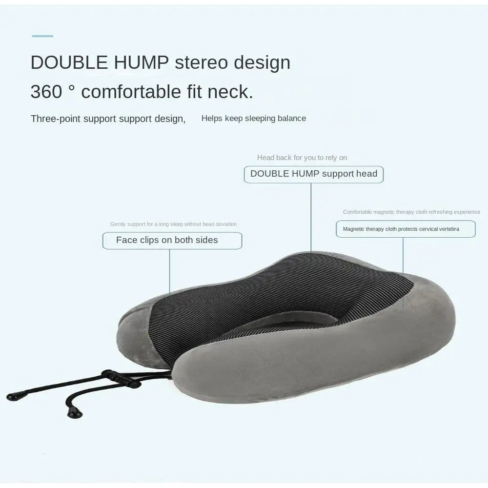 Memory Foam U-Shaped Travel Neck Pillow
