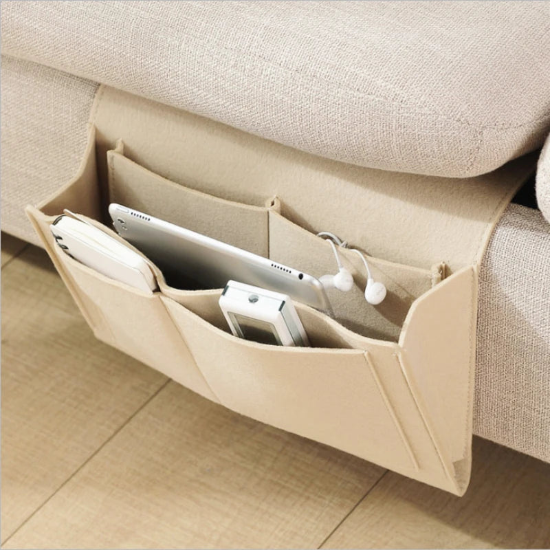 Felt Bedside Hanging Storage Pouch