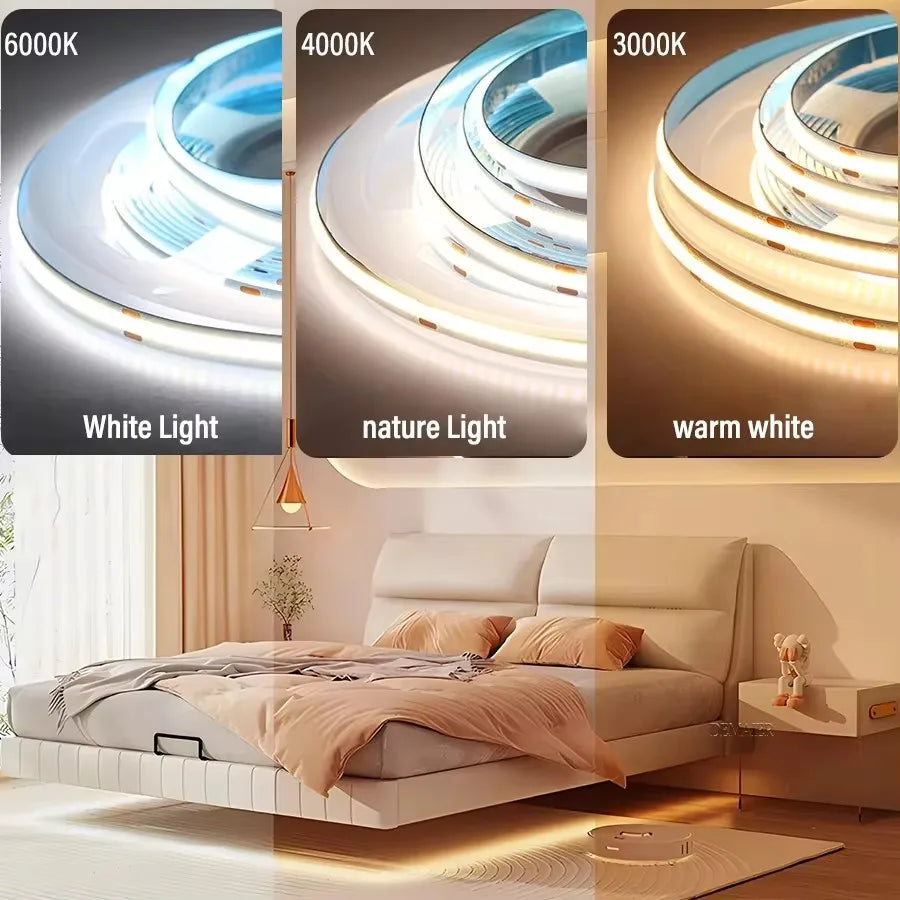 Motion Sensor COB LED Strip Light