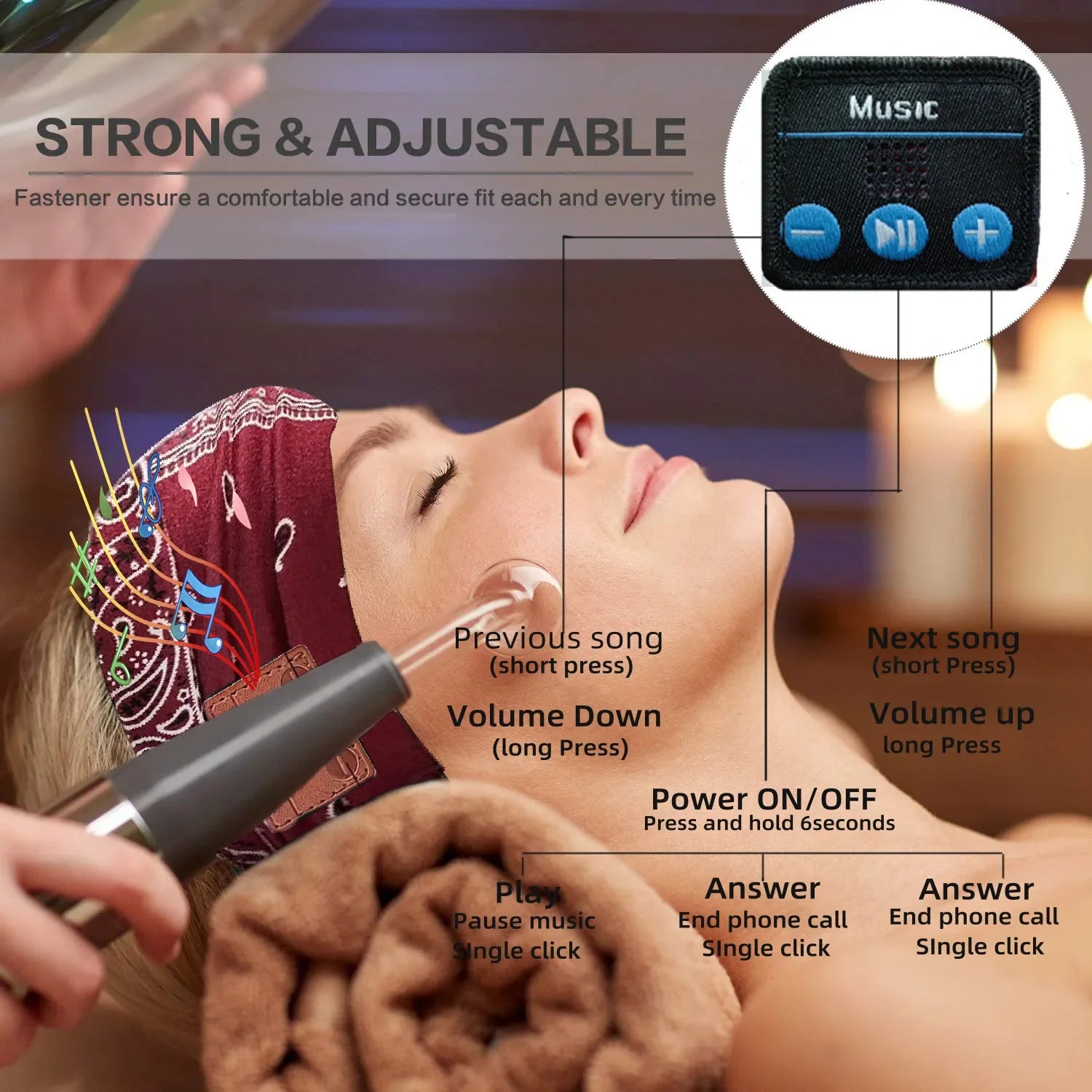 Bluetooth Sleep & Sports Headband
