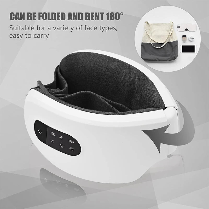 4D Eye Massager – Smart Vibration Therapy