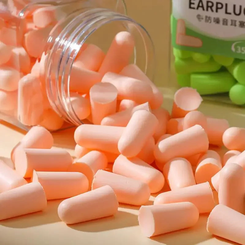 Memory Foam Noise-Reducing Ear Plugs