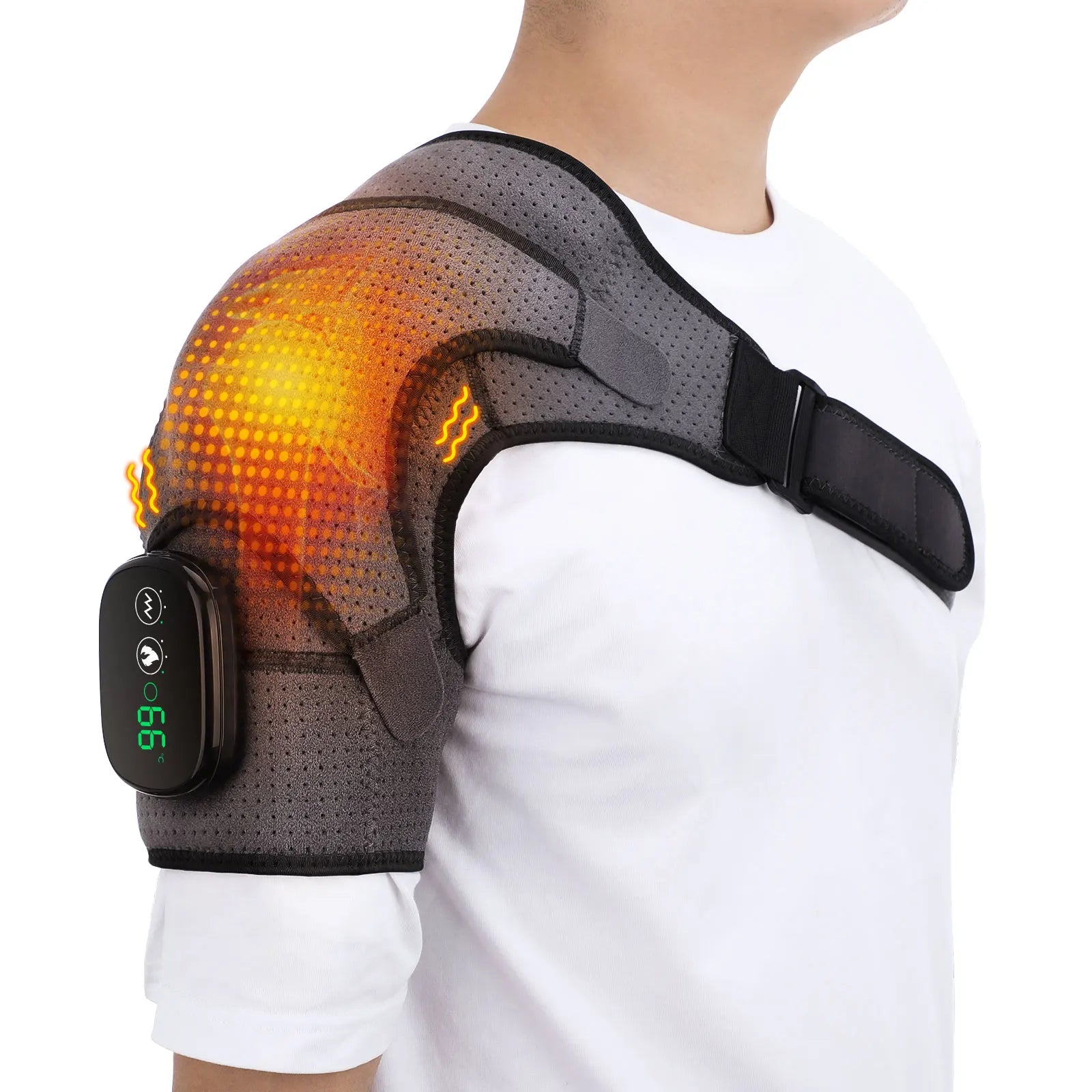 Infrared Heating Shoulder Massager Wrap