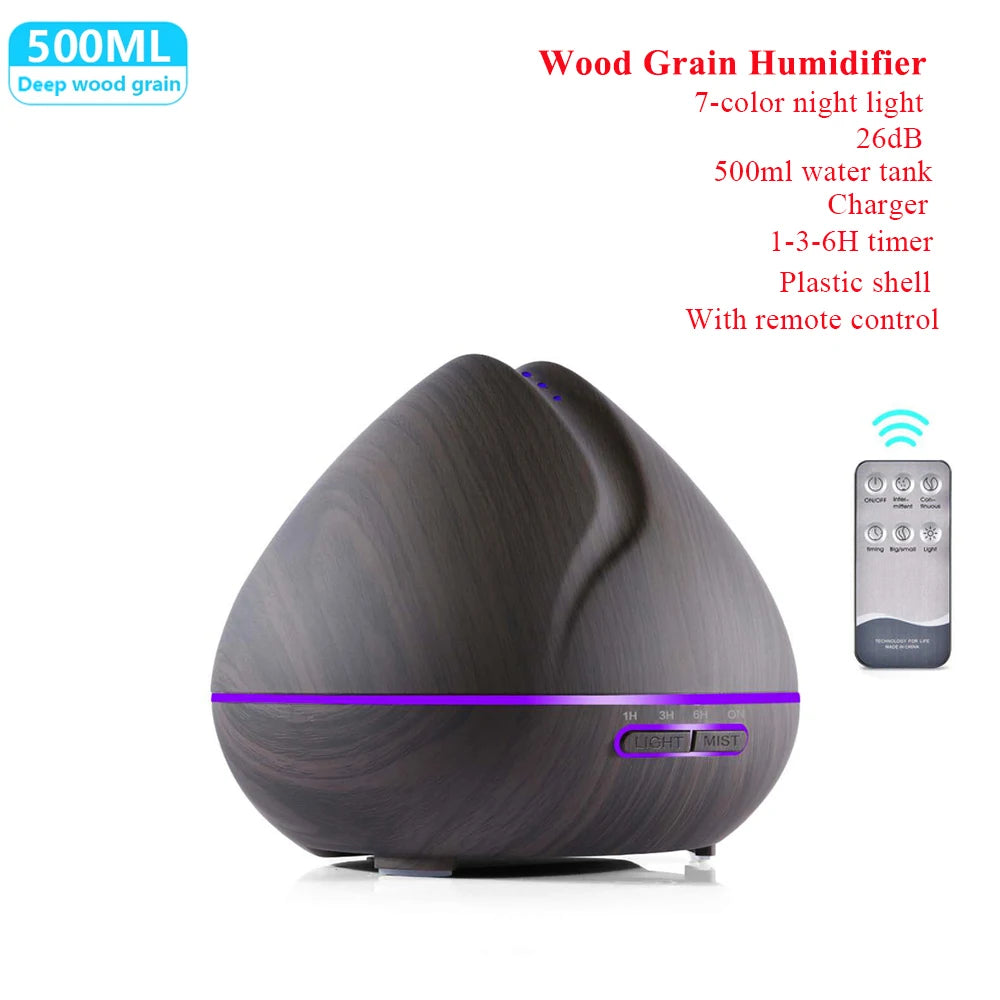 Ultrasonic Aroma Essential Oil Diffuser