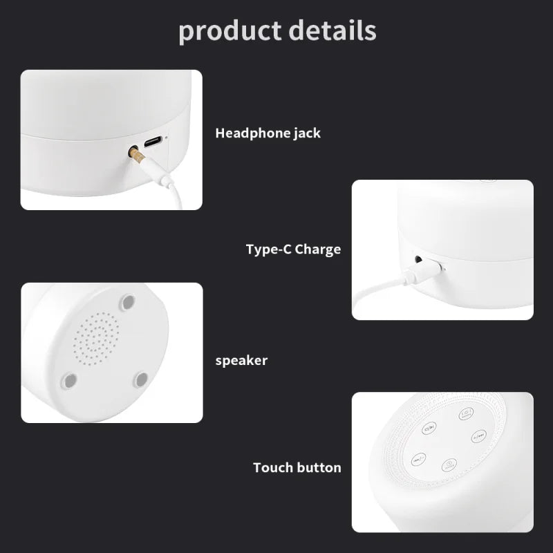 Portable White Noise Machine for Baby Sleep
