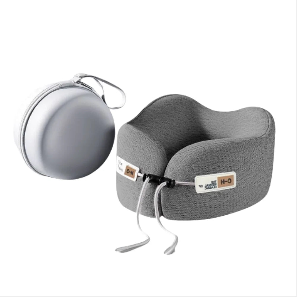 Portable U-Shaped Memory Cotton Travel Pillow