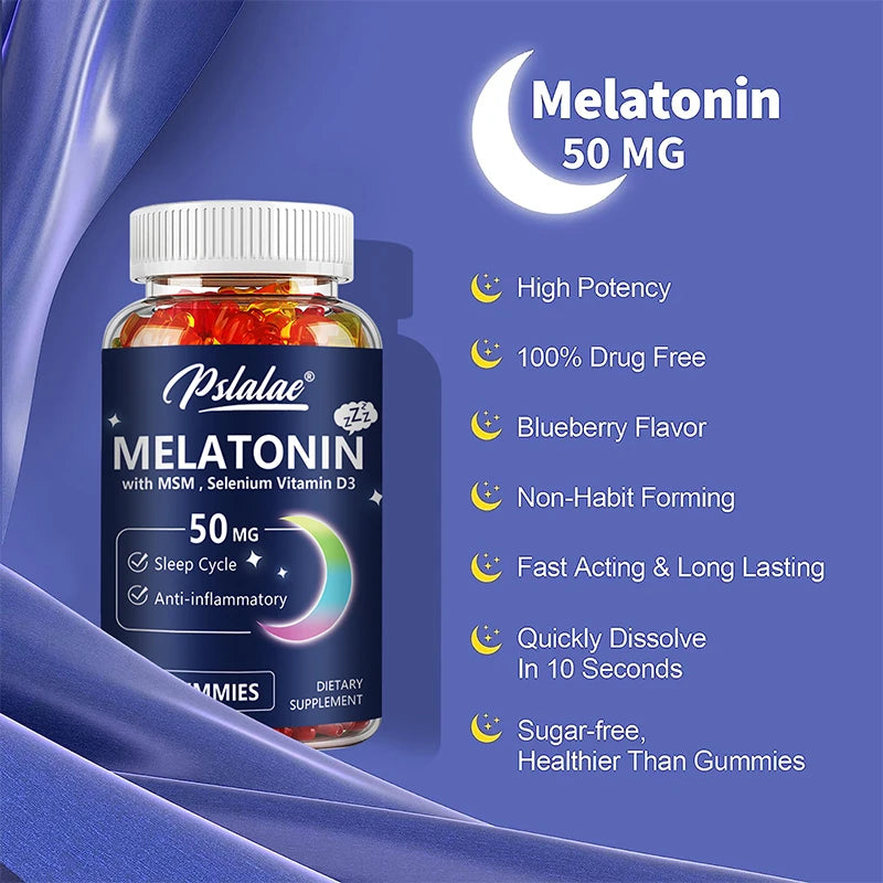 Melatonin Gummies 50mg – Sleep Aid