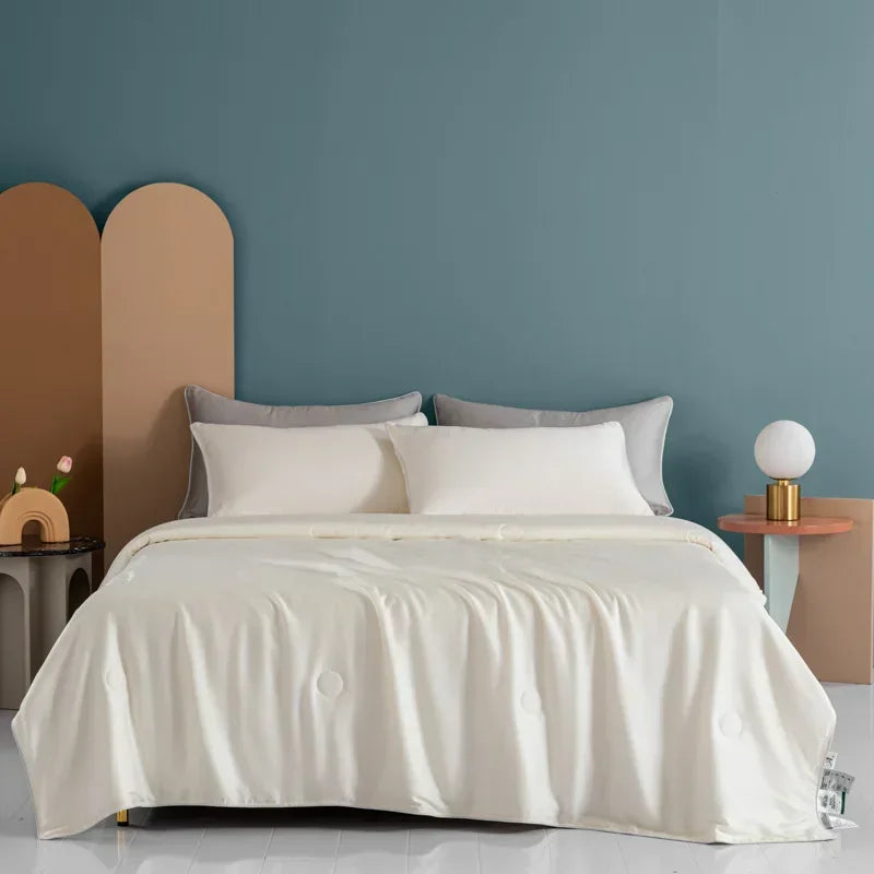Ice Silk Cooling Summer Comforter
