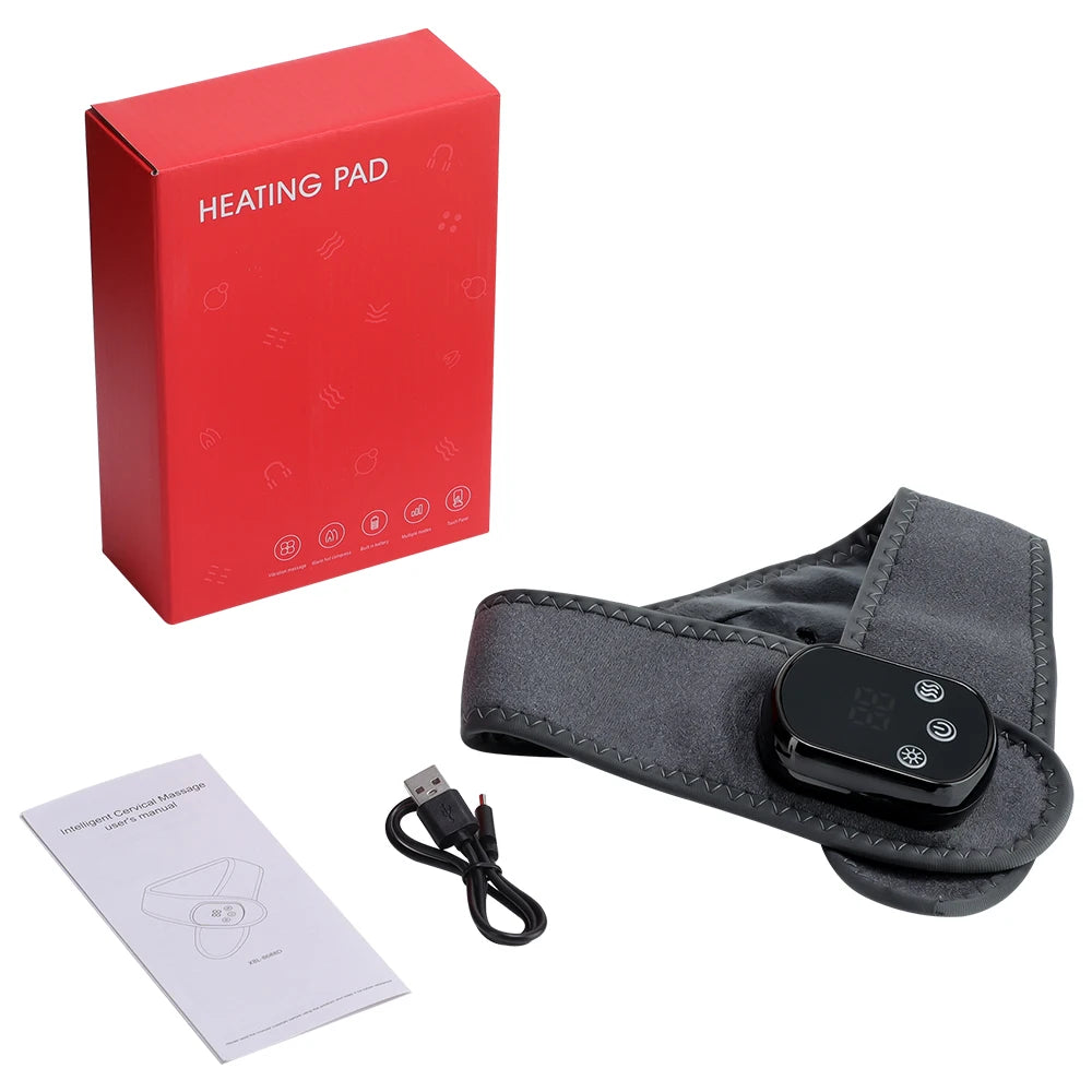 Cordless Heated Neck Massager Wrap