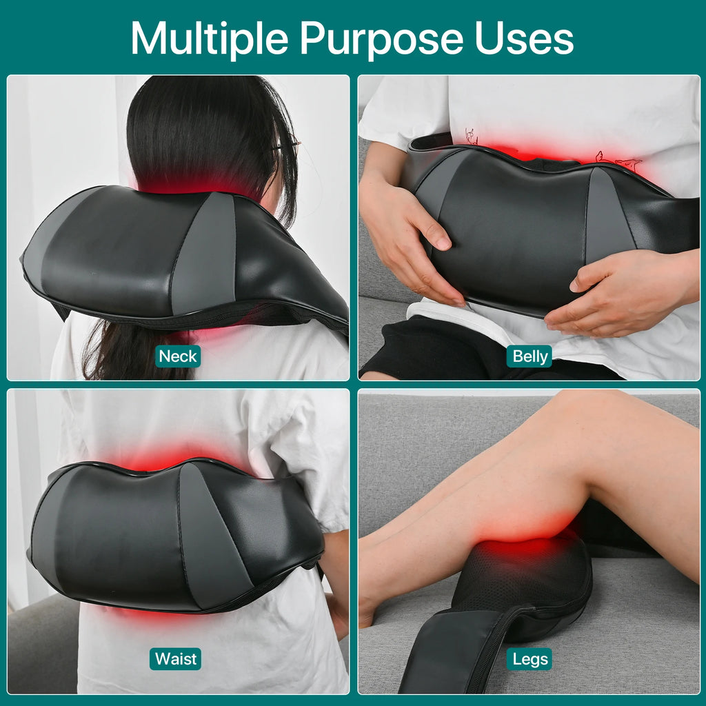 Shiatsu Neck & Back Massager with Heat