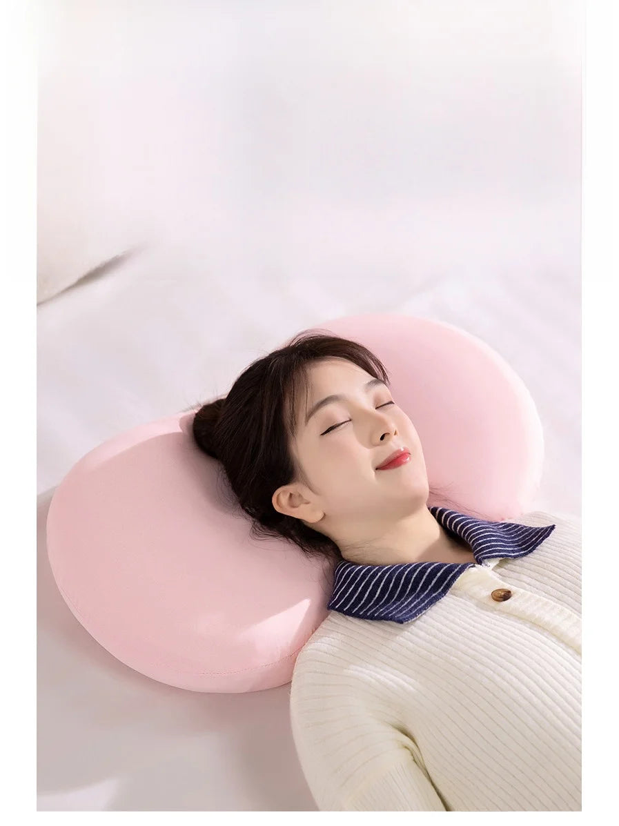 Ice Silk Low Profile Memory Foam Pillow