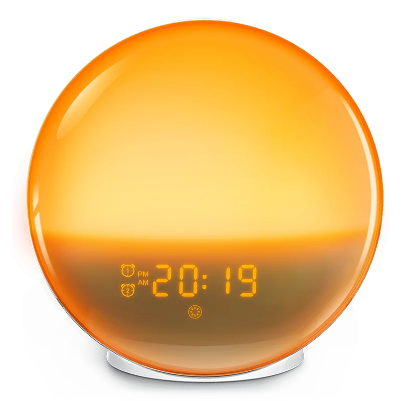 Sunrise Alarm Clock with FM & Night Light
