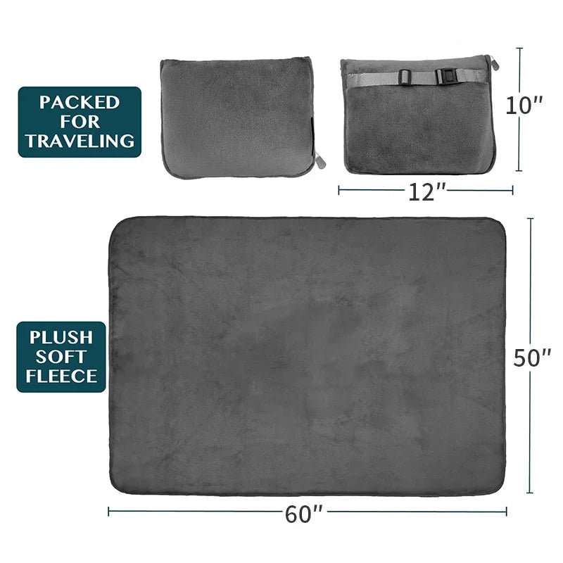 ZK30 Travel Pillow & Blanket Set