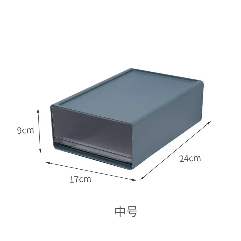 Transparent Drawer Desktop Storage Box