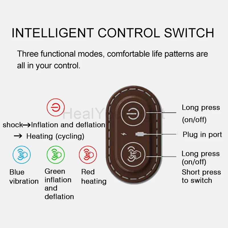 Electric Heating Neck Massage Pillow