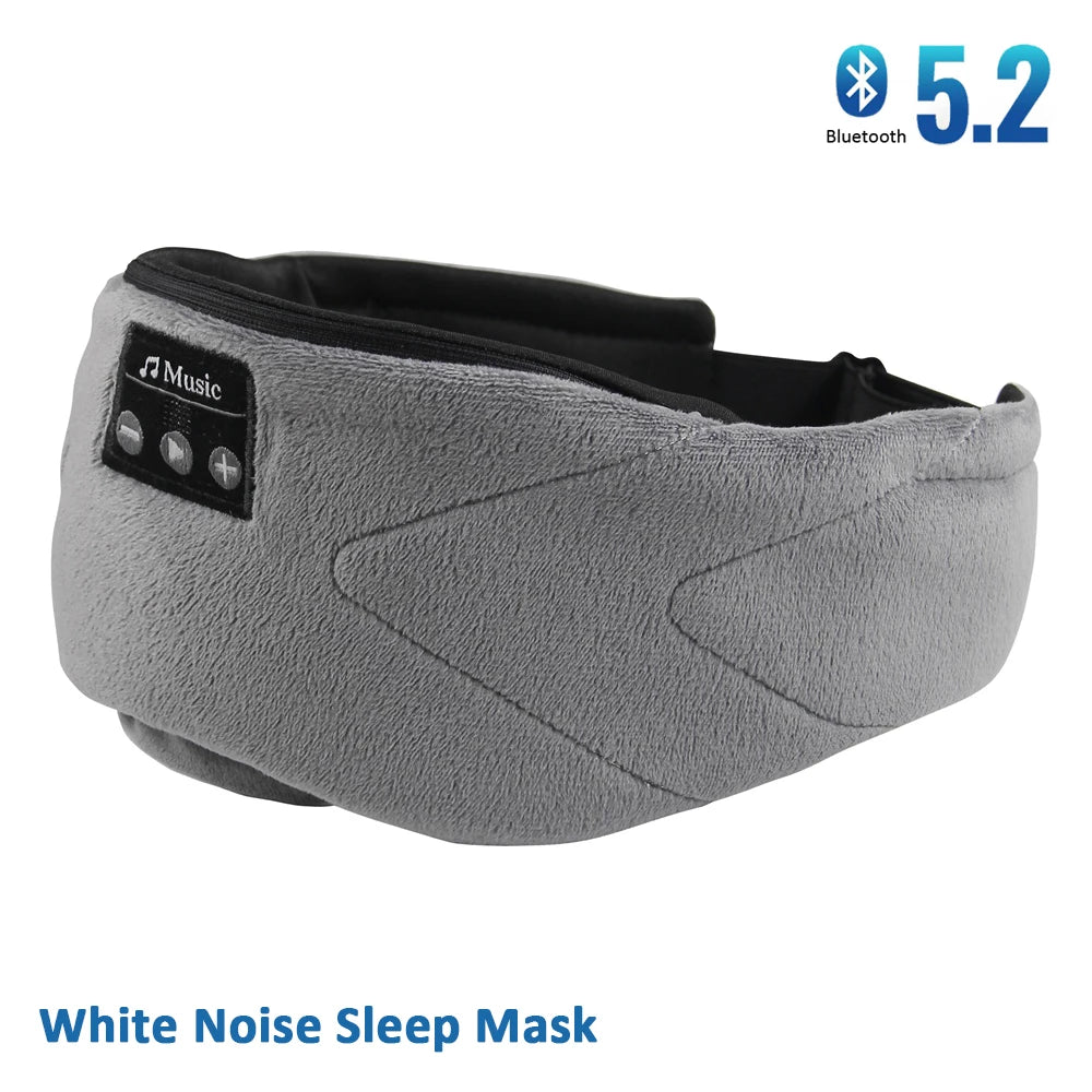 Bluetooth 5.2 Sleep Mask with White Noise