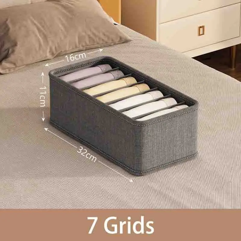 Multi-Compartment Underwear Organizer Box