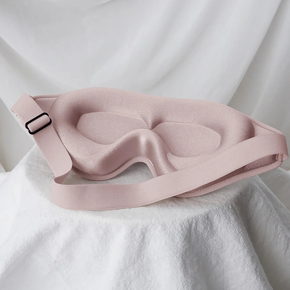 3D Sleep Mask – Soft Memory Foam Eye Cover