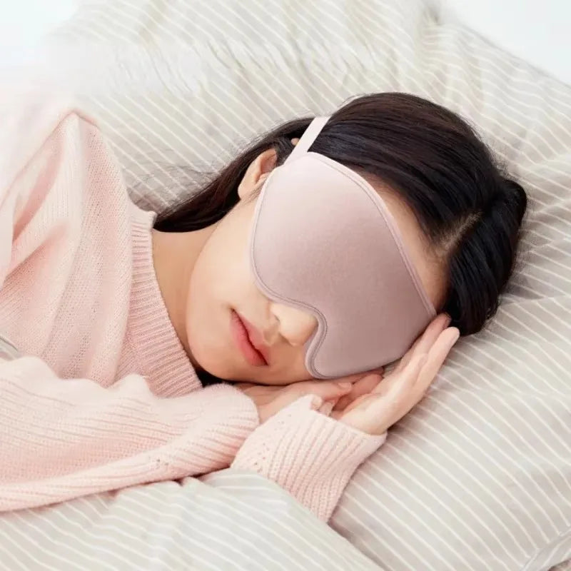 3D Sleep Mask – Memory Foam Eye Cover