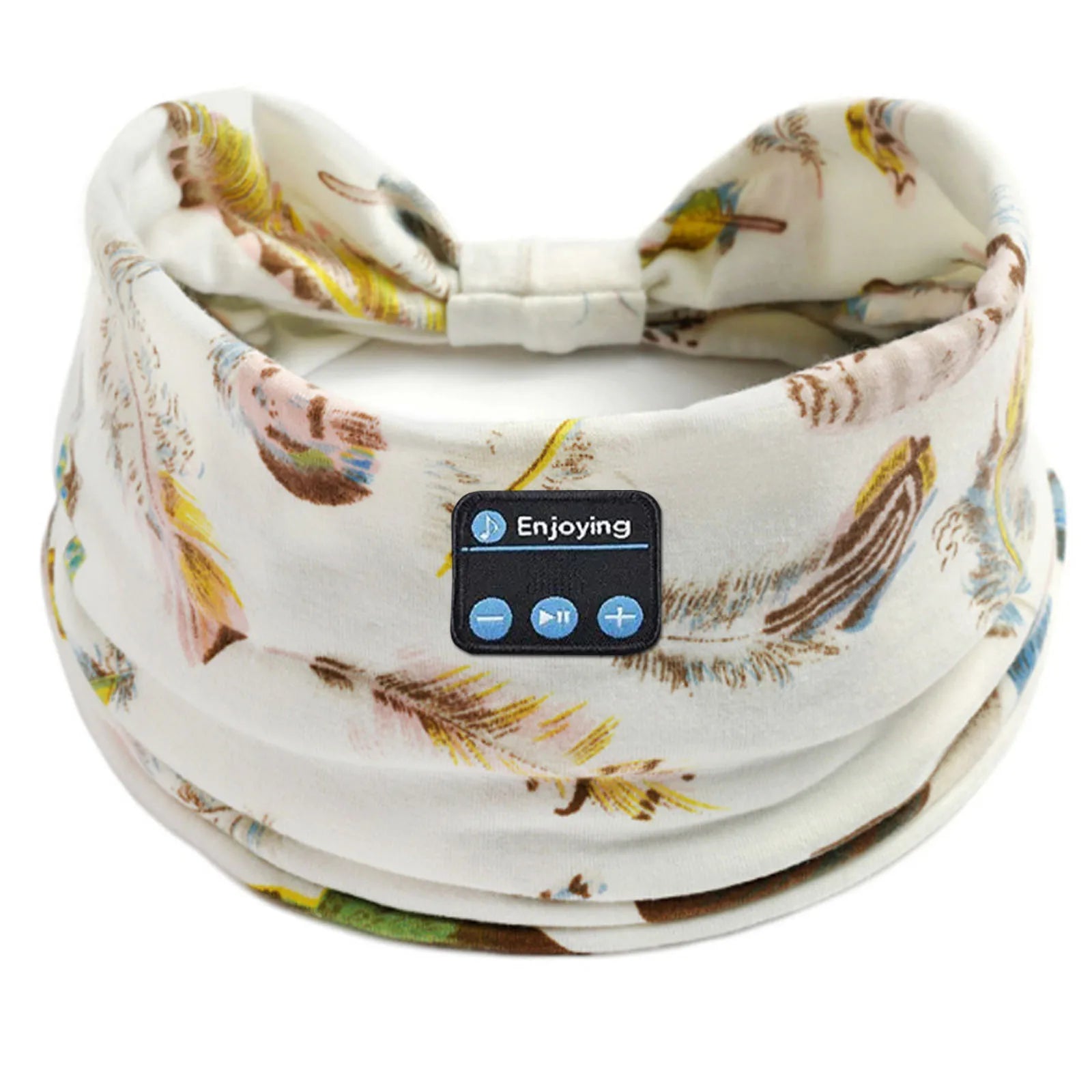 Wireless Leopard Sleep Headband Headphones