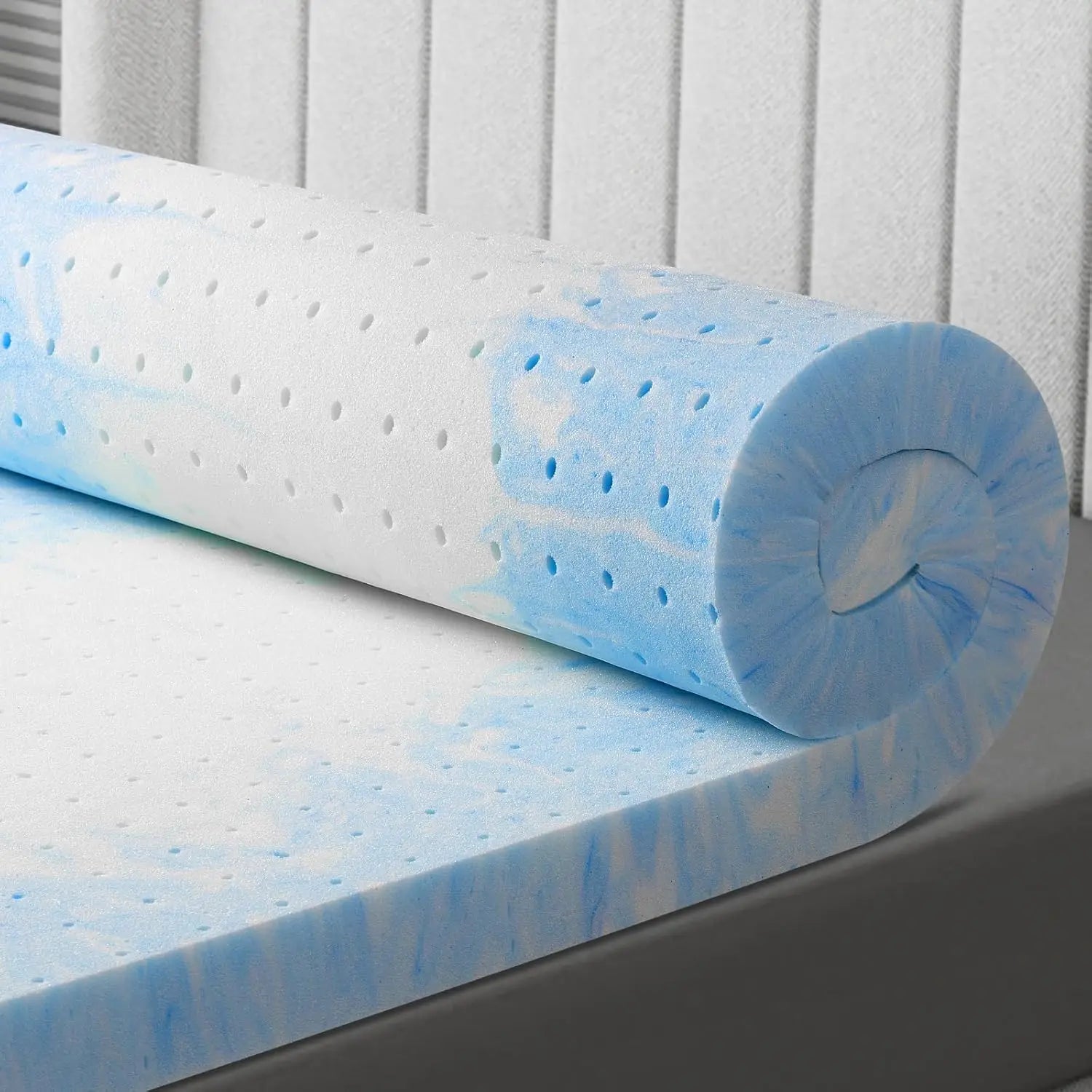 Custom Cooling Gel Memory Foam Topper