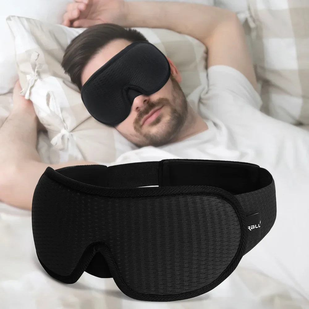 3D Sleep Mask – Light Blocking Eye Cover