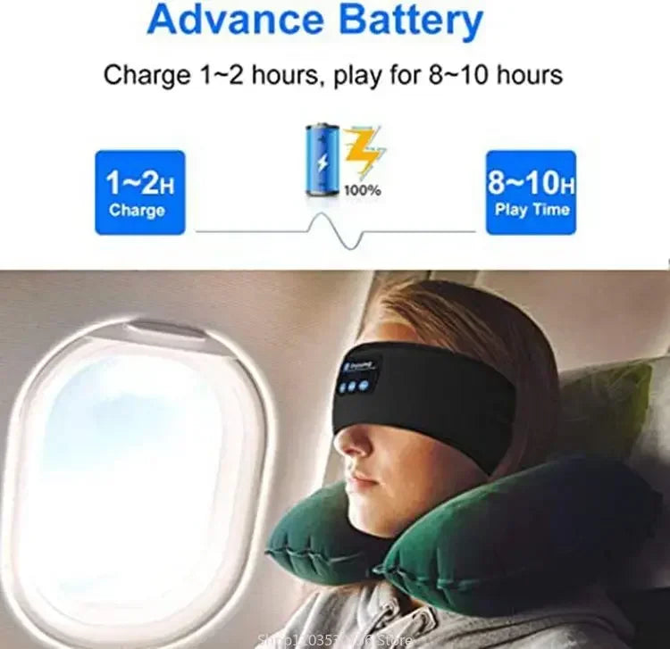 Bluetooth Sleep Headband for Side Sleepers