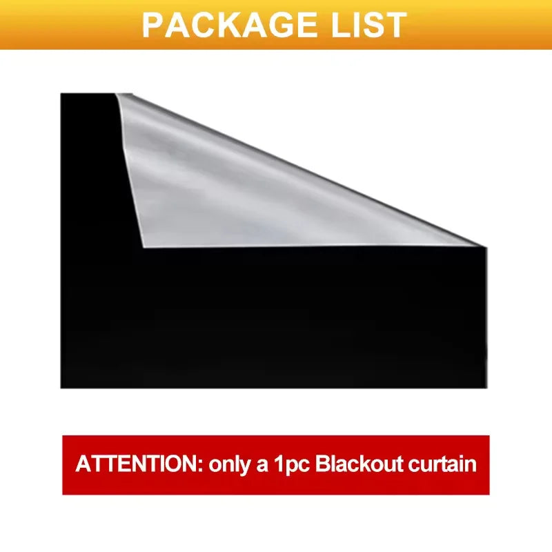 DIY Portable 100% Blackout Curtain Cloth