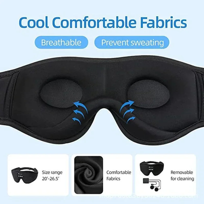 Bluetooth 3D Music Sleep Mask