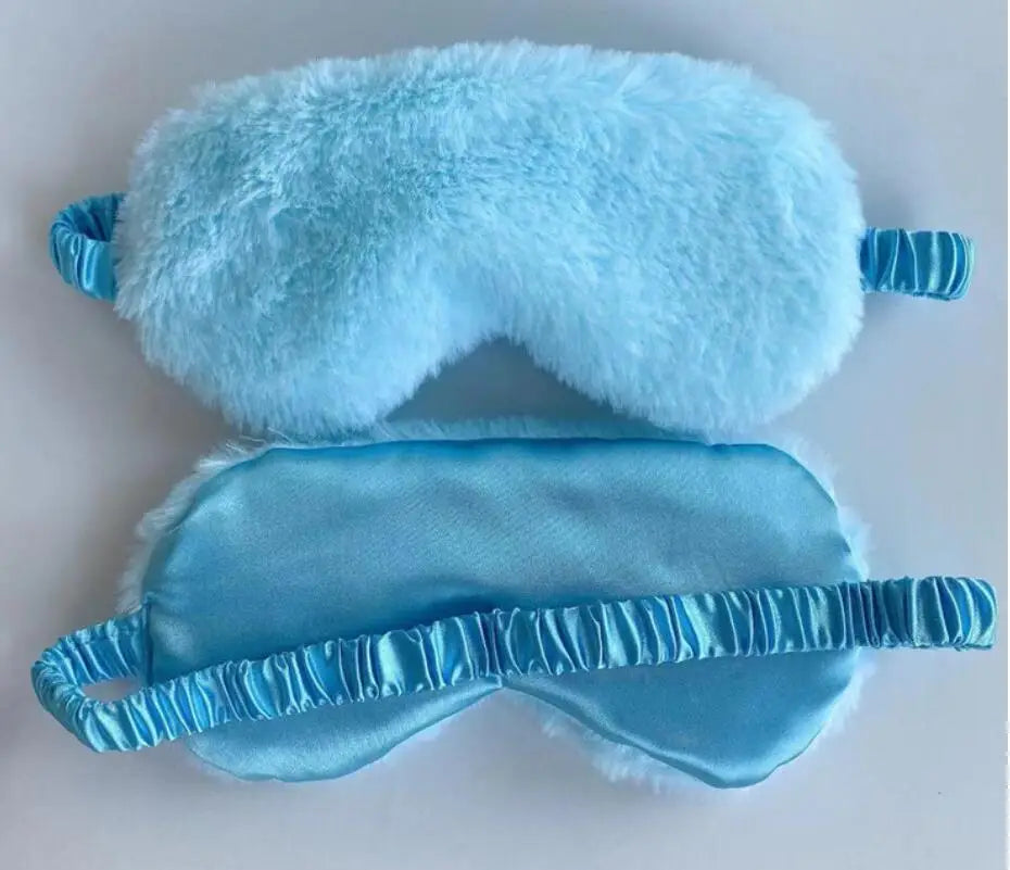 Cute Plush Sleeping Mask – Soft Eye Cover