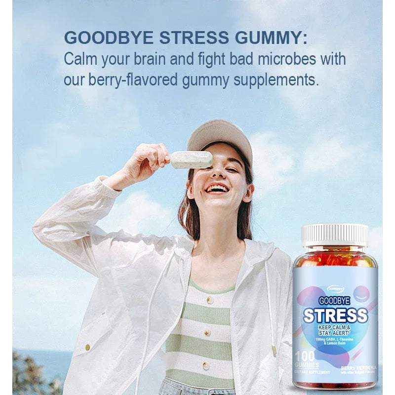 Goodbye Stress Gummies – Relax & Focus